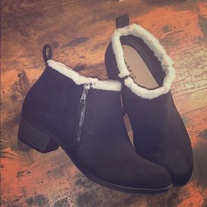 Shearling Ankle Booties